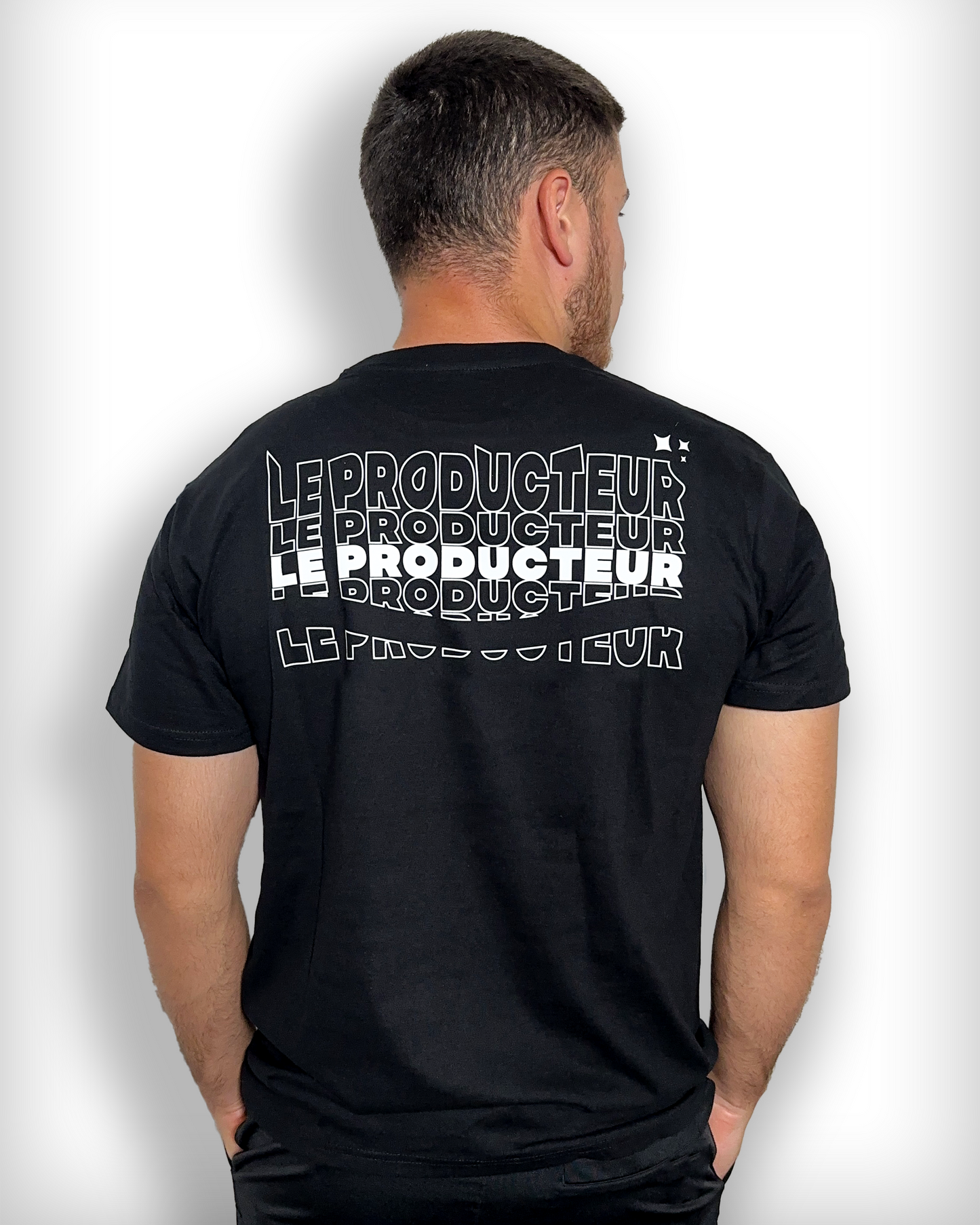 T-shirt Noir LeProducteur