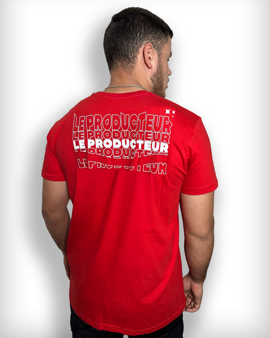 T-shirt Rouge LeProducteur